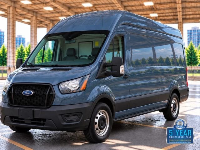 2021 Ford Transit Cargo Van High Roof Extended Length Van 3D