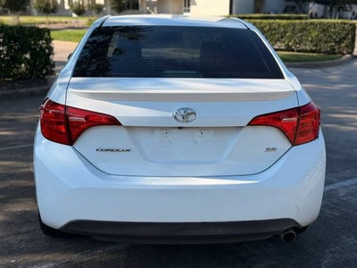 2018 Toyota Corolla SE Sedan 4D